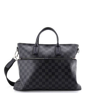 Louis Vuitton 7 Days A Week Handbag Damier Graphite